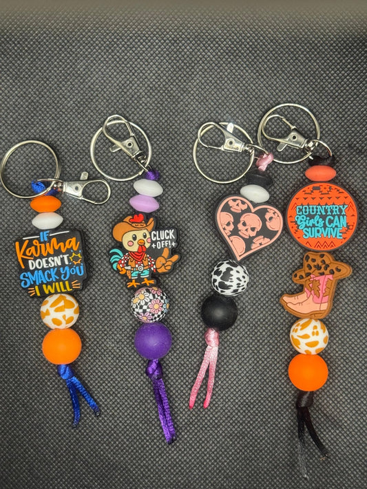 Beaded Keyrings - Country Nurse