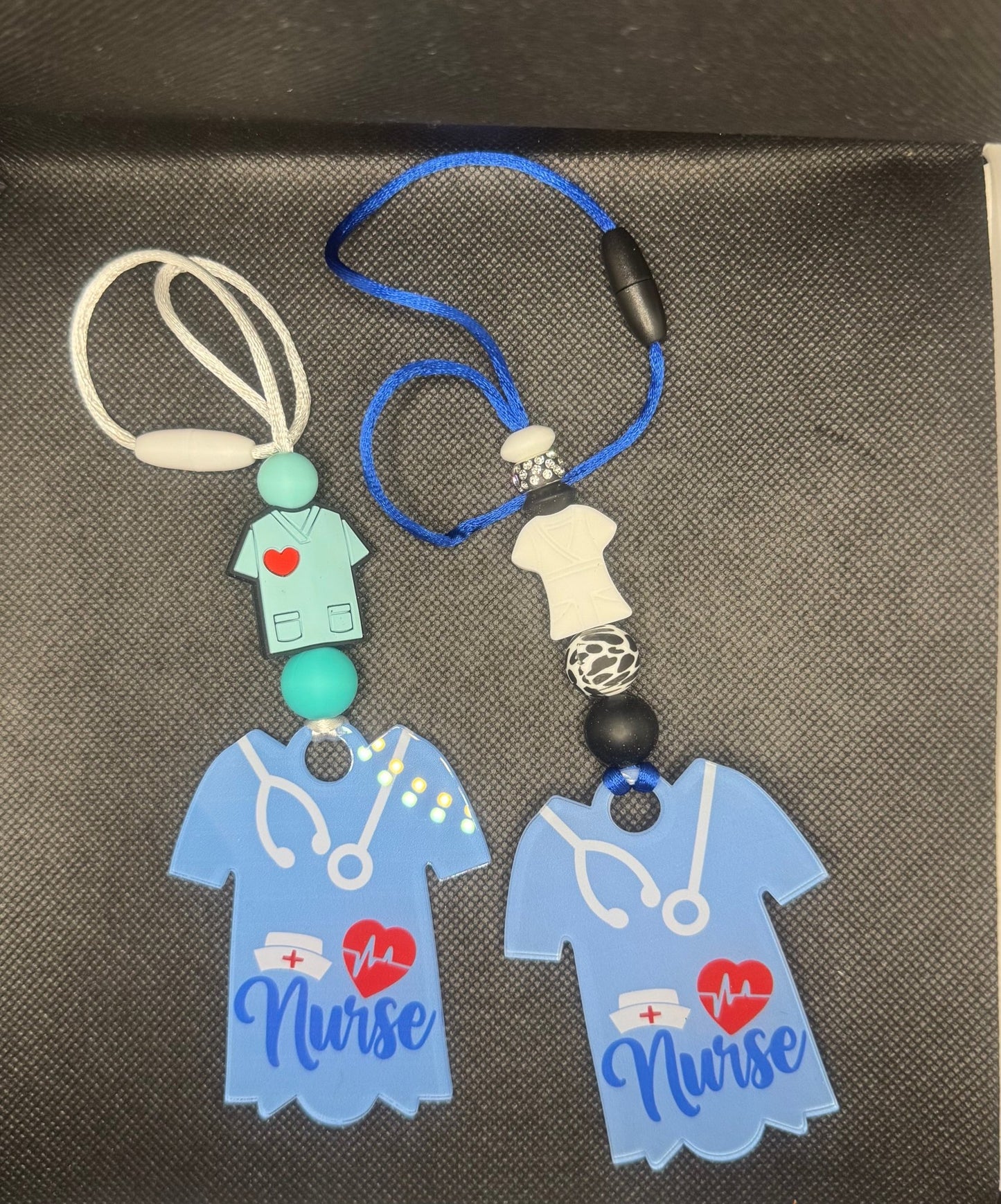 Beaded Nurse Car Charms - Country Nurse