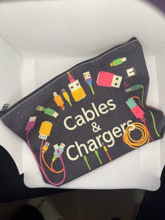 Chargers and Cables Pouch - Country Nurse