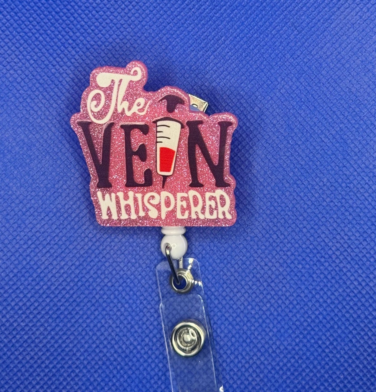 Retractable ID Badge Holder - Country Nurse