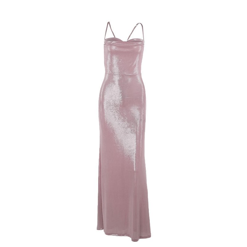 Slim Fit Camisole Gown Dress Women - Country Nurse