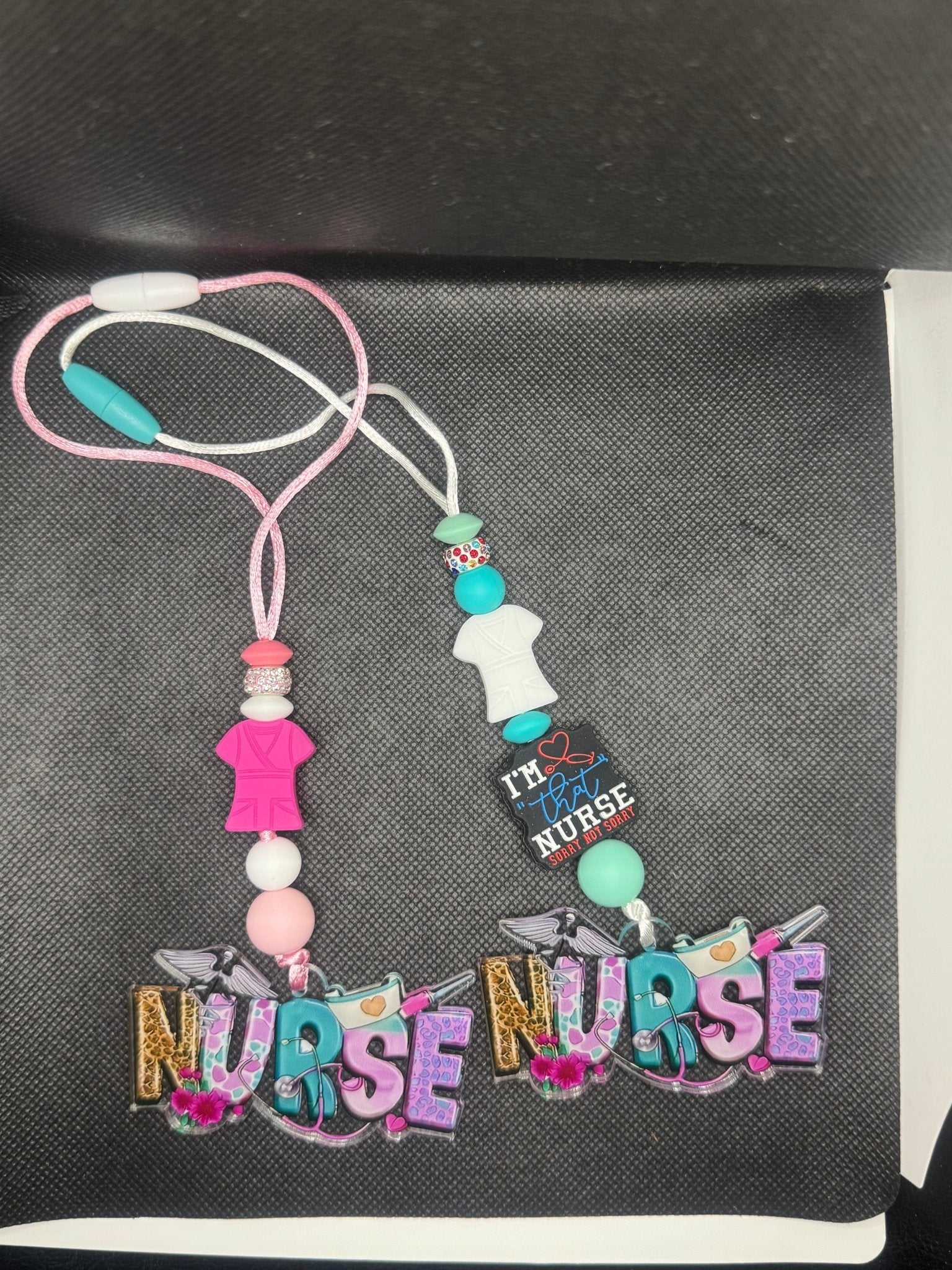 Beaded Nurse Car Charms - Country Nurse