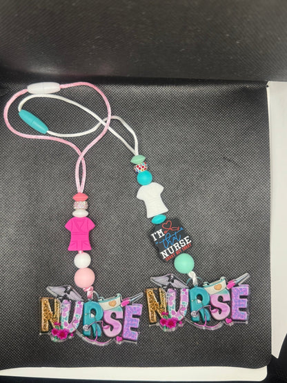 Beaded Nurse Car Charms - Country Nurse