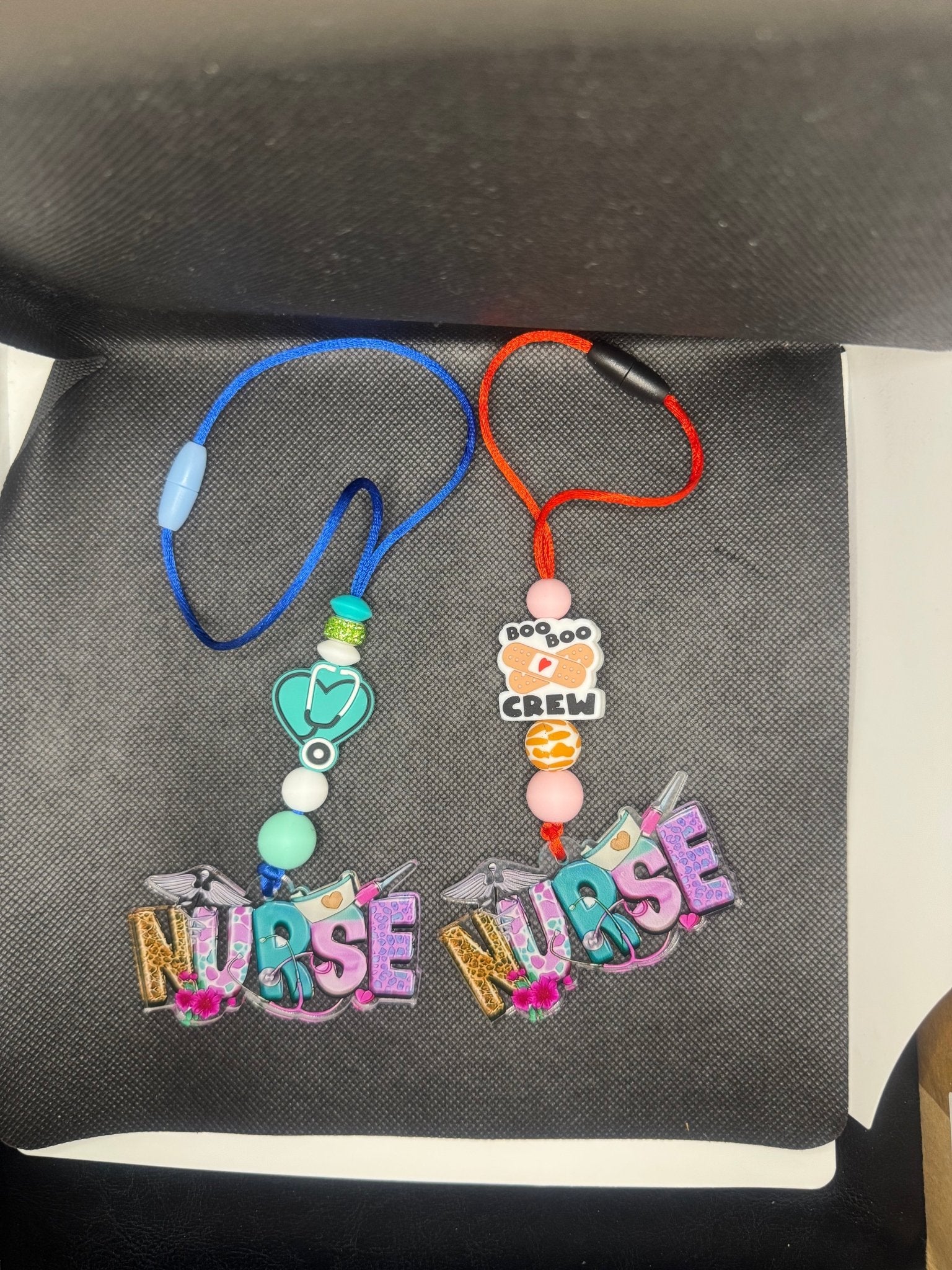 Beaded Nurse Car Charms - Country Nurse