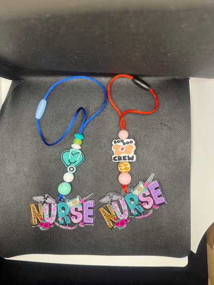 Beaded Nurse Car Charms - Country Nurse
