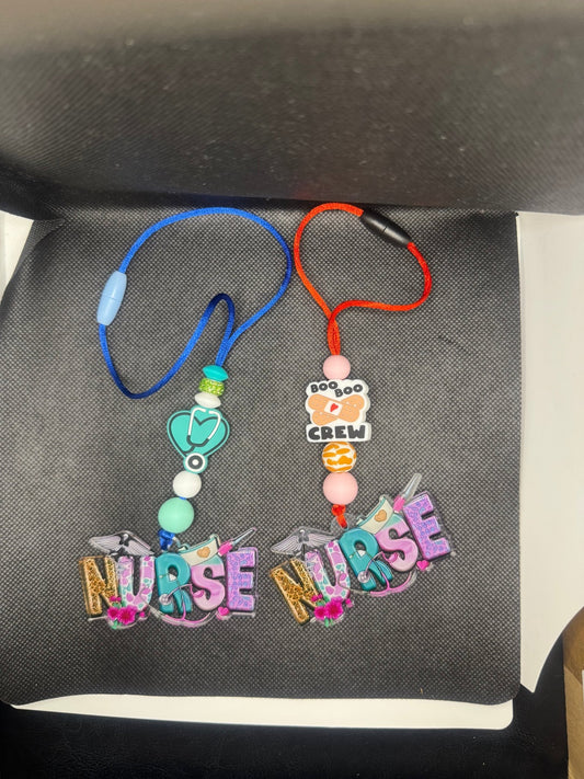 Beaded Nurse Car Charms - Country Nurse