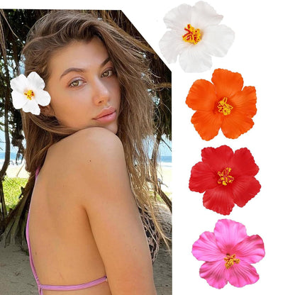 Bohemian Beach Vacation Flower Hair Clip For Women Fashion Girl Accessories Gift - Country Nurse