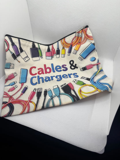Chargers and Cables Pouch - Country Nurse