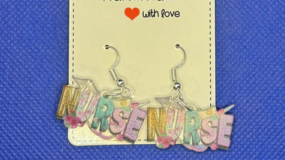 Costume Earrings - Country Nurse
