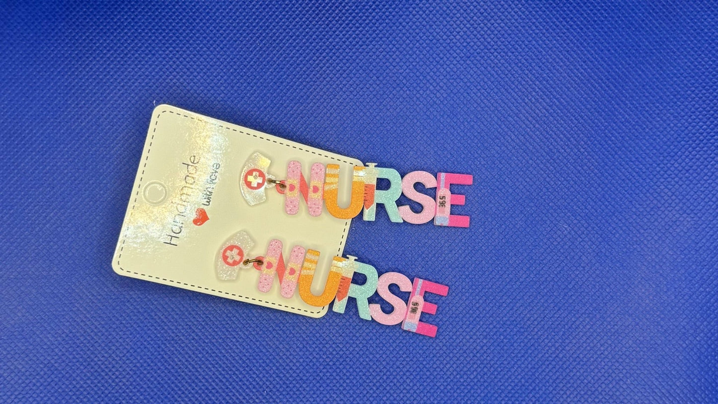 Costume Earrings - Country Nurse
