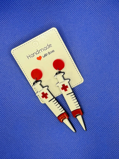 Costume Earrings - Country Nurse