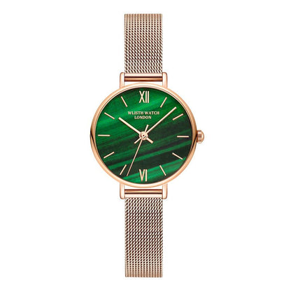Fashion Disc Waterproof Luminous Small Green Watch - Country Nurse