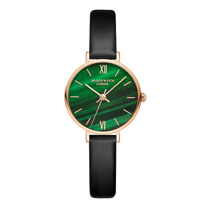 Fashion Disc Waterproof Luminous Small Green Watch - Country Nurse
