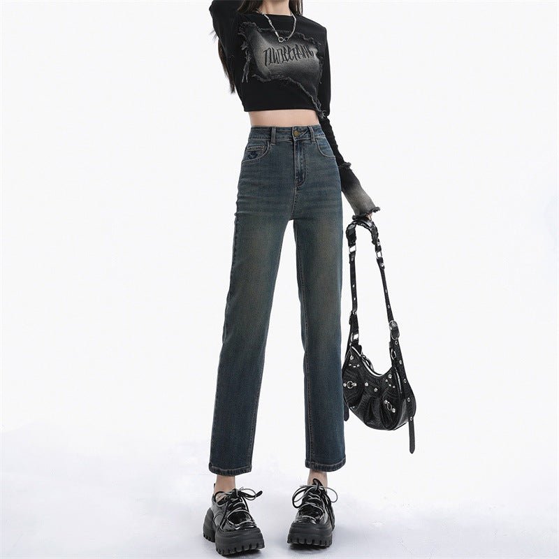 Fashion Personalized Straight Jeans For Women - Country Nurse
