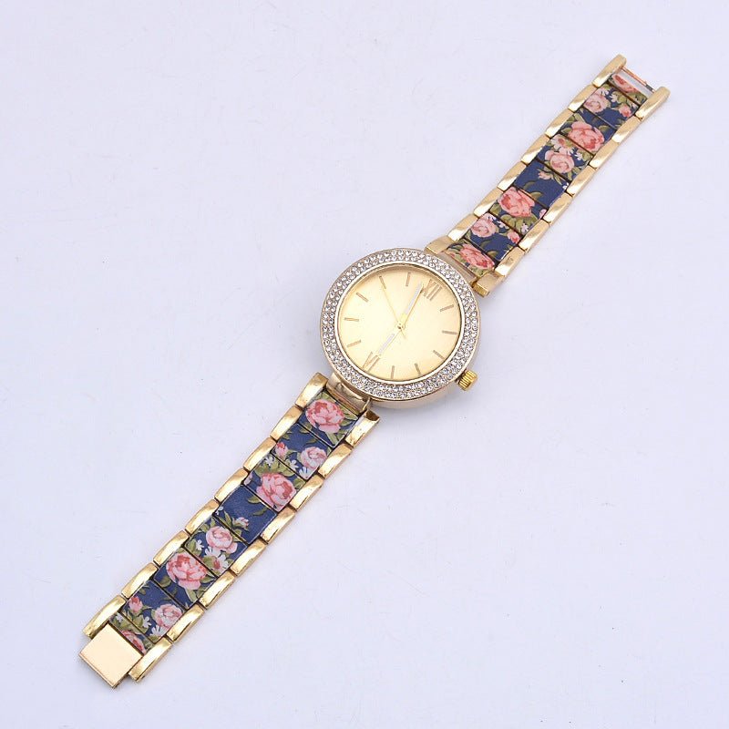 fashion steel watch for women