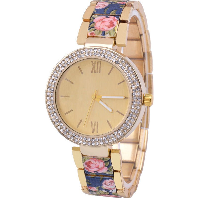 fashion steel watch for women