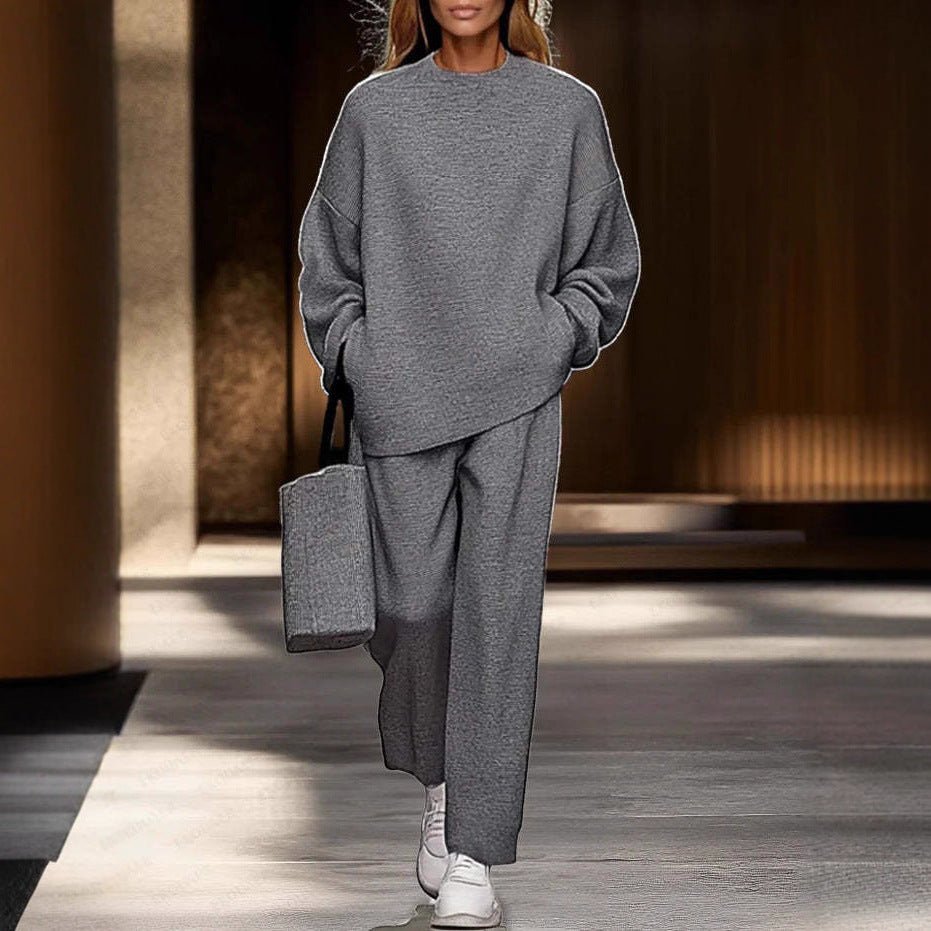 Fashionable Casual Long - sleeve Hoodie And Pants Set - Country Nurse