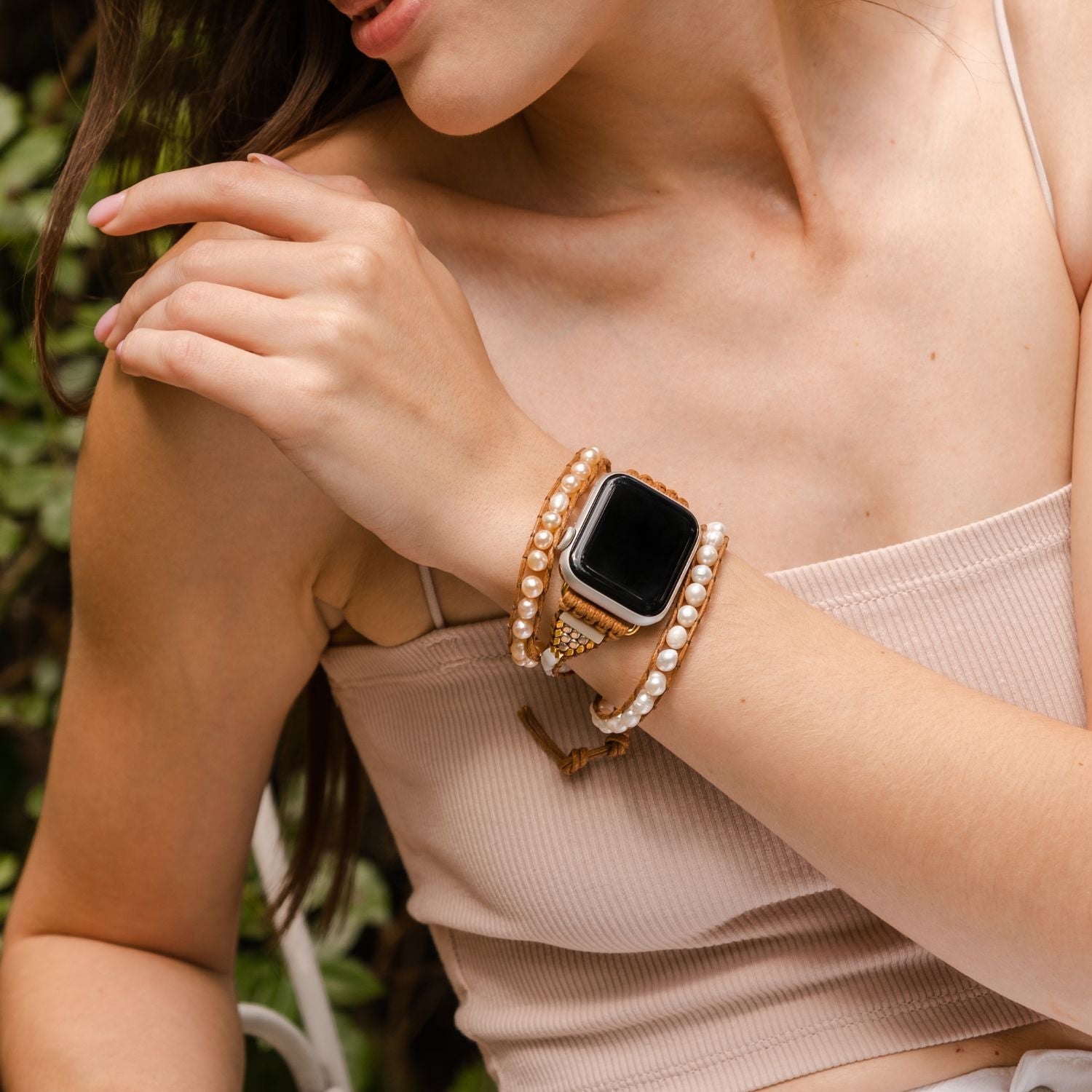 Handmade Pearl Strap For Men And Women - Country Nurse