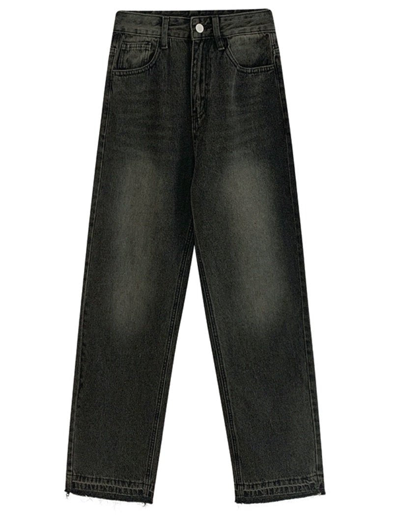 High - waisted, Straight - leg Vintage Jeans Woman - Country Nurse
