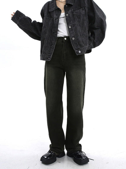 High - waisted, Straight - leg Vintage Jeans Woman - Country Nurse