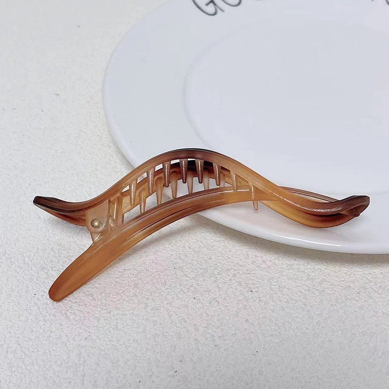 Irregular Ink Color Matte Simple Special - interest Design Duckbilled Hair Accessories - Country Nurse