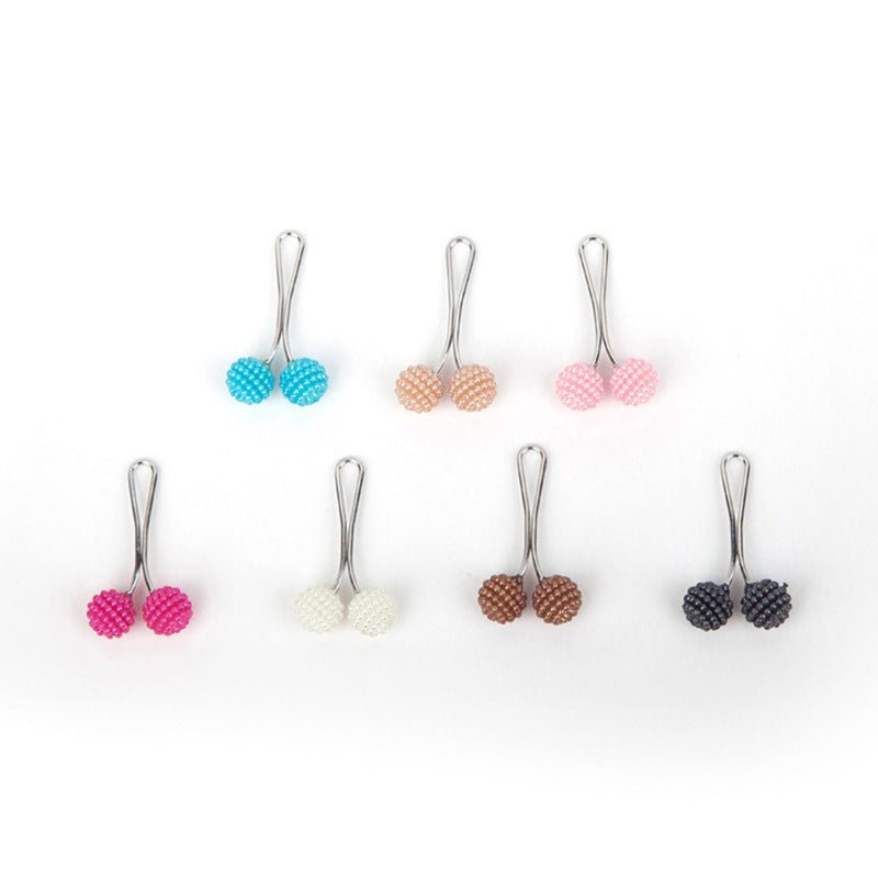U-shaped scarf pin for women
