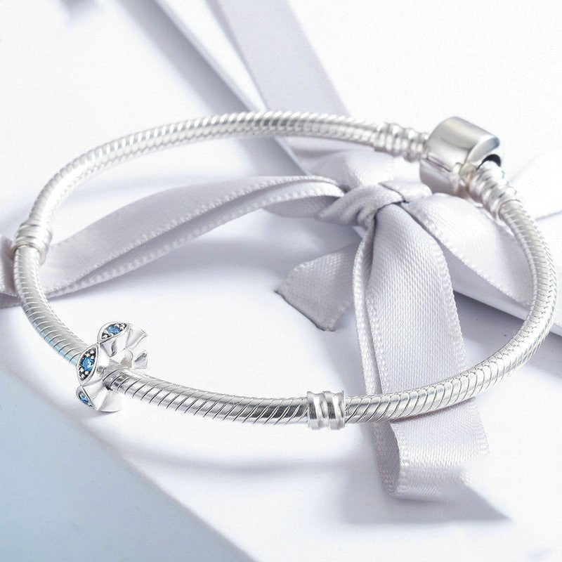 Lucky Eyes DIY Beaded Lady Bracelet Accessories S925 Sterling Silver - Country Nurse