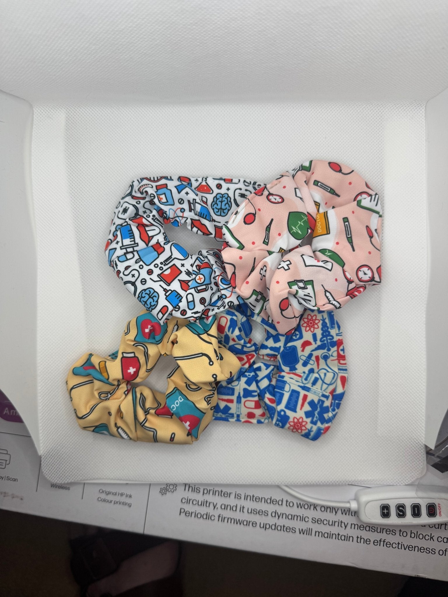 Medical Themed Scrunchie's - Country Nurse