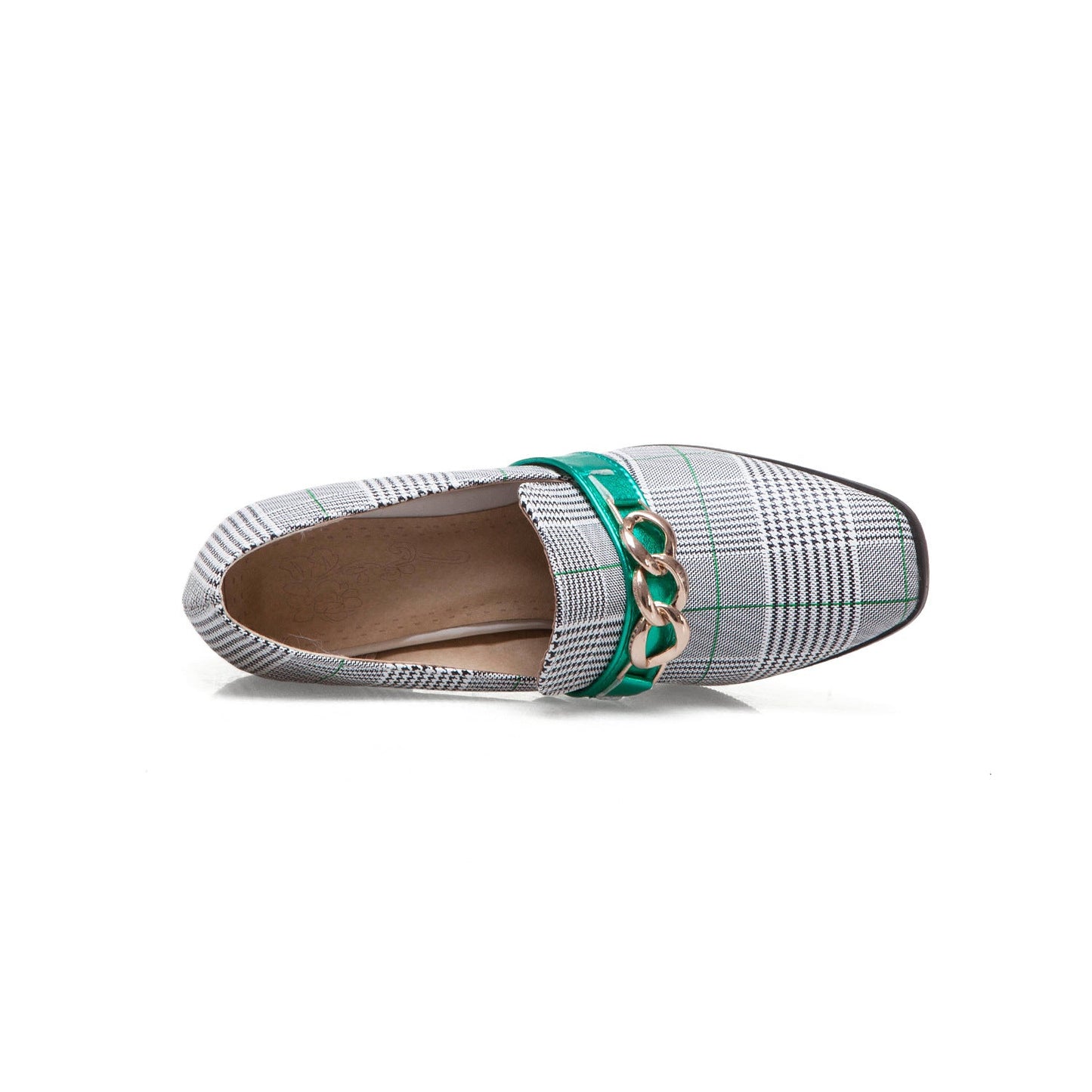 Metal decorative single shoes women - Country Nurse
