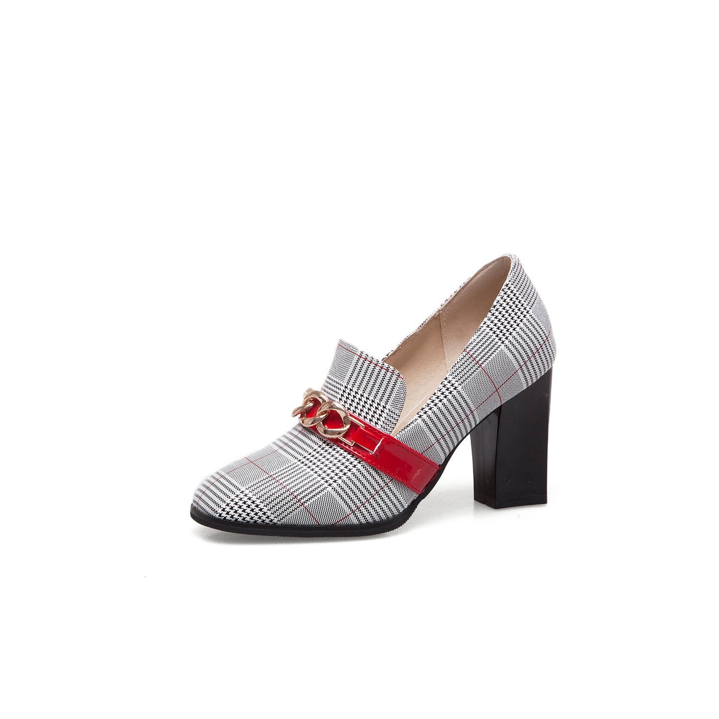 Metal decorative single shoes women - Country Nurse