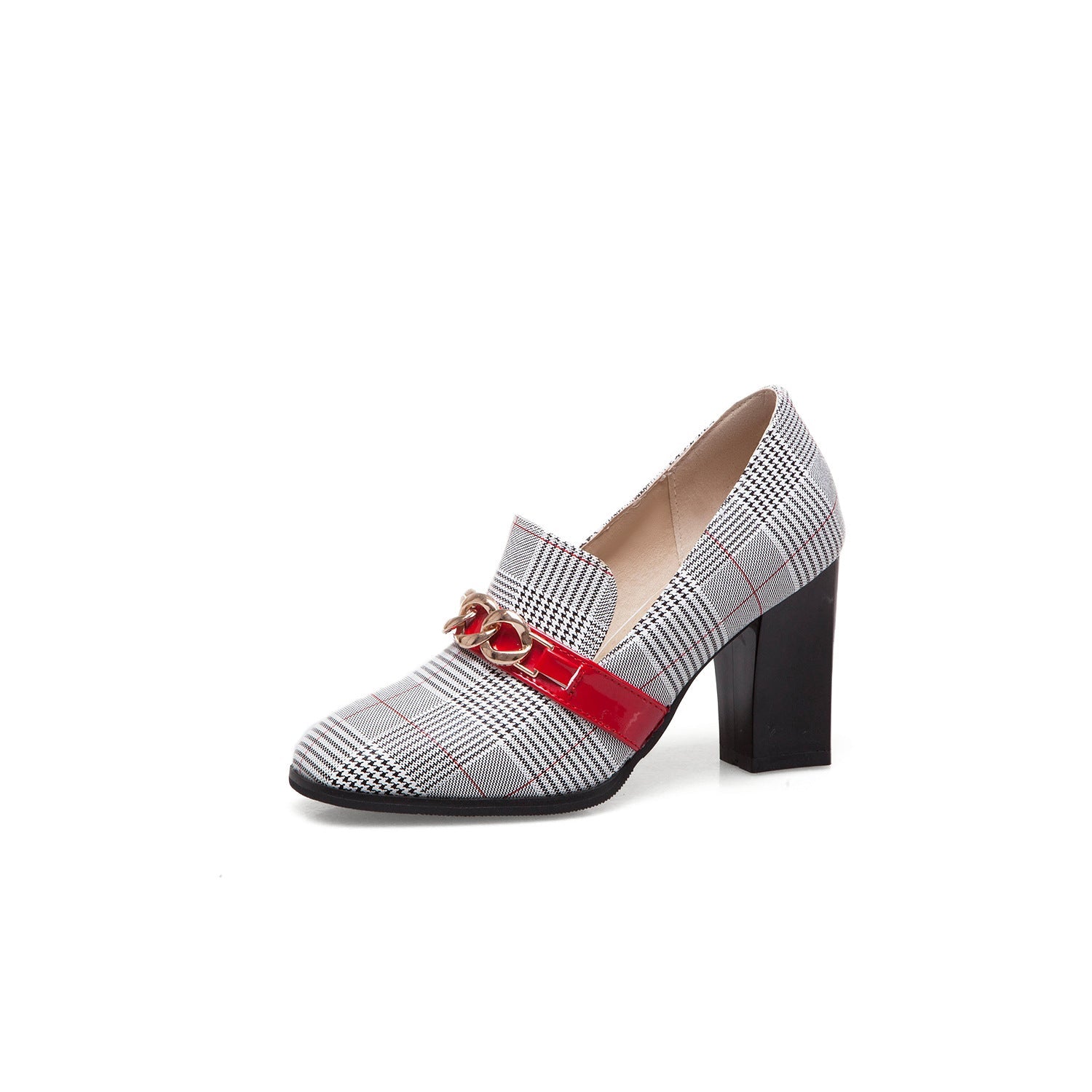 Metal decorative single shoes women - Country Nurse