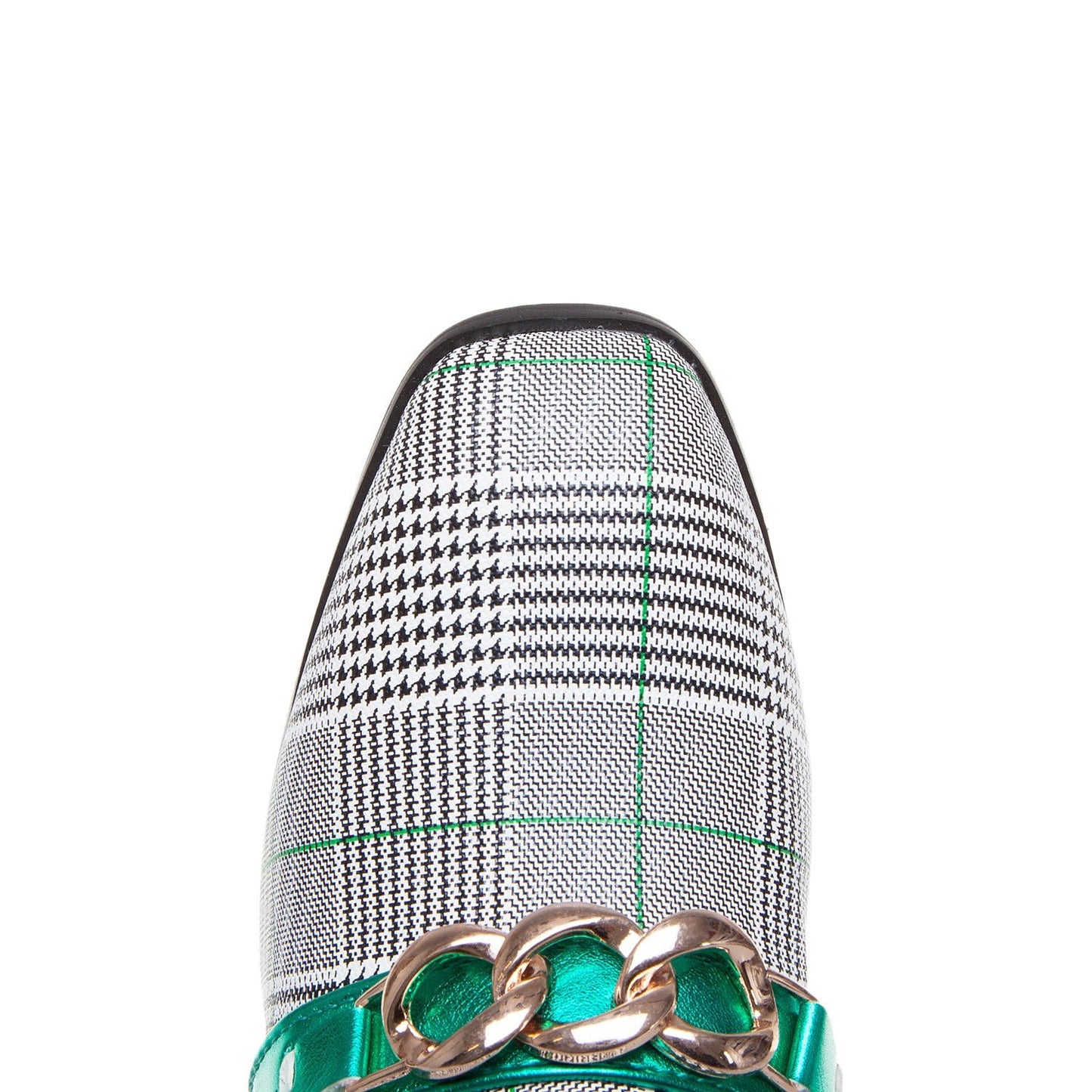 Metal decorative single shoes women - Country Nurse