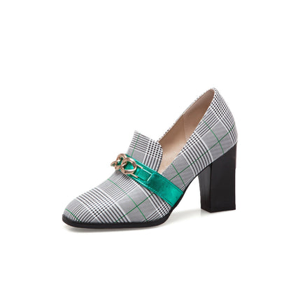 Metal decorative single shoes women - Country Nurse