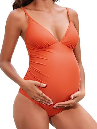 New Pregnant Women's Swimwear Sexy Beach Fashion One Piece Swimwear - Country Nurse