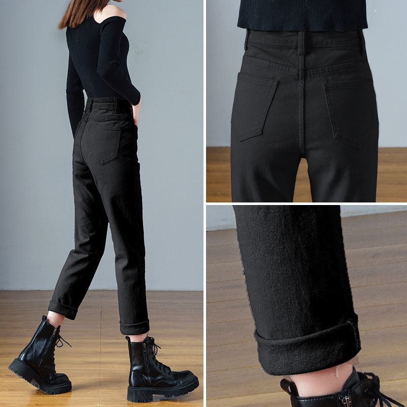 Plush Jeans For Women In Winter - Country Nurse