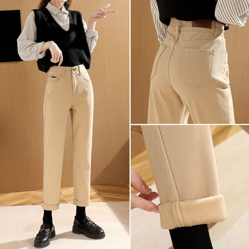 Plush Jeans For Women In Winter - Country Nurse