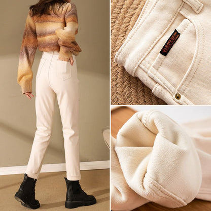 Plush Jeans For Women In Winter - Country Nurse
