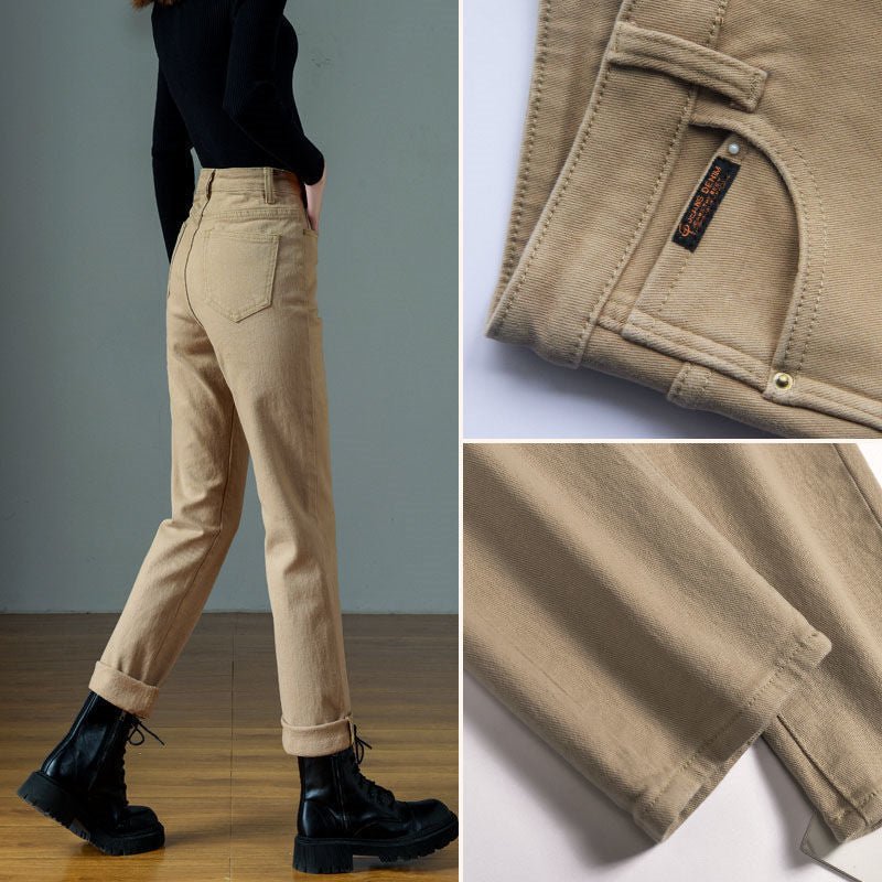 Plush Jeans For Women In Winter - Country Nurse