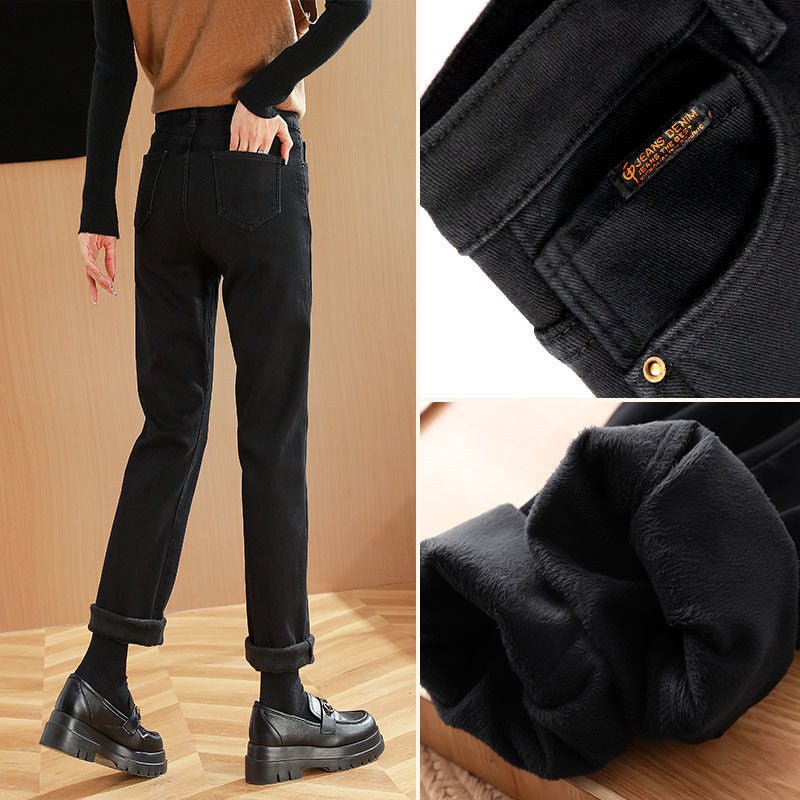 Plush Jeans For Women In Winter - Country Nurse