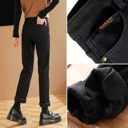 Plush Jeans For Women In Winter - Country Nurse