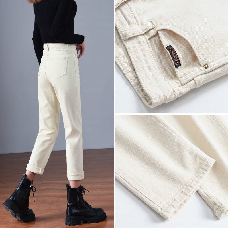 Plush Jeans For Women In Winter - Country Nurse