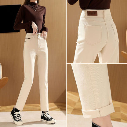 Plush Jeans For Women In Winter - Country Nurse