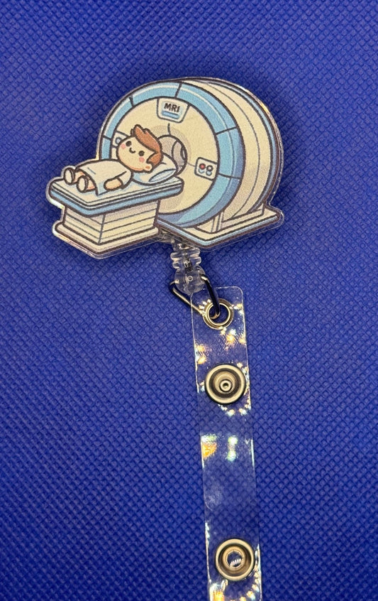 Retractable ID Badge Holder - Country Nurse