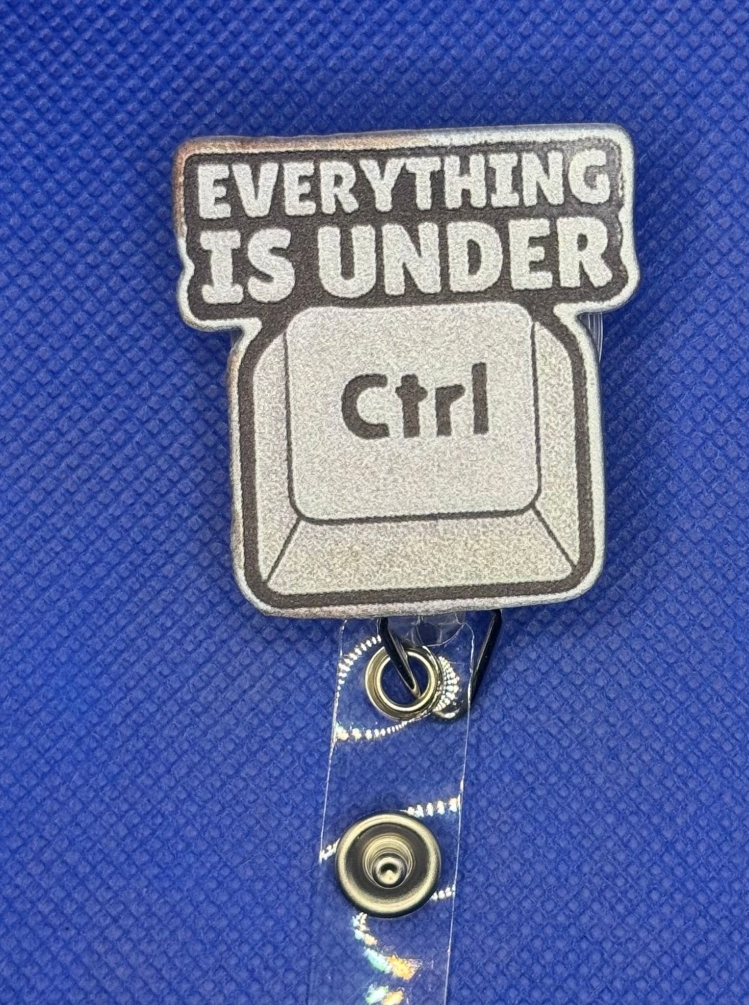 Retractable ID Badge Holder - Country Nurse