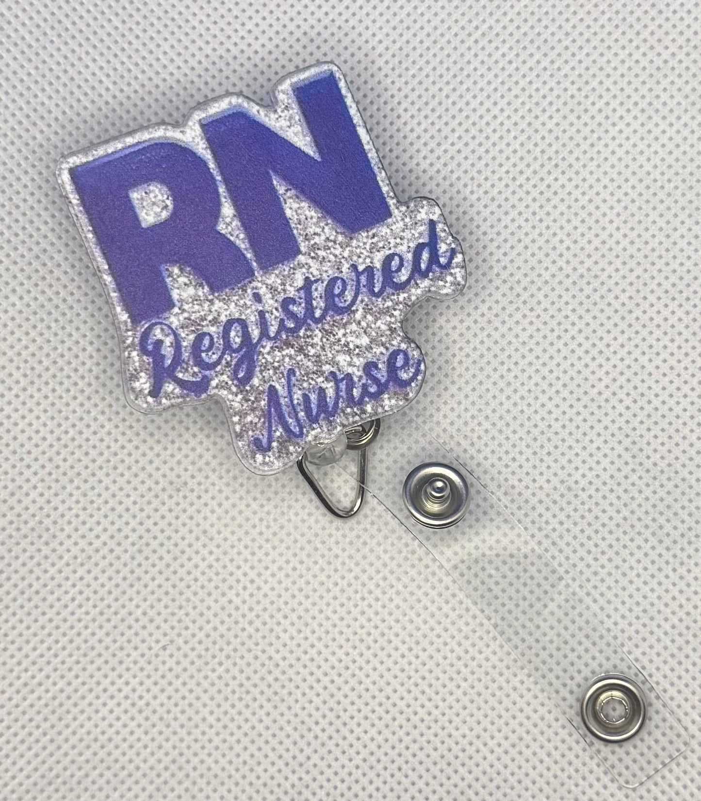 Retractable ID Badge Holder - Country Nurse