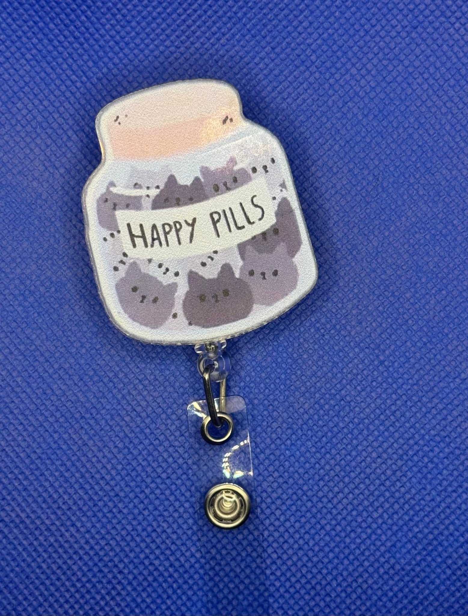 Retractable ID Badge Holder - Country Nurse