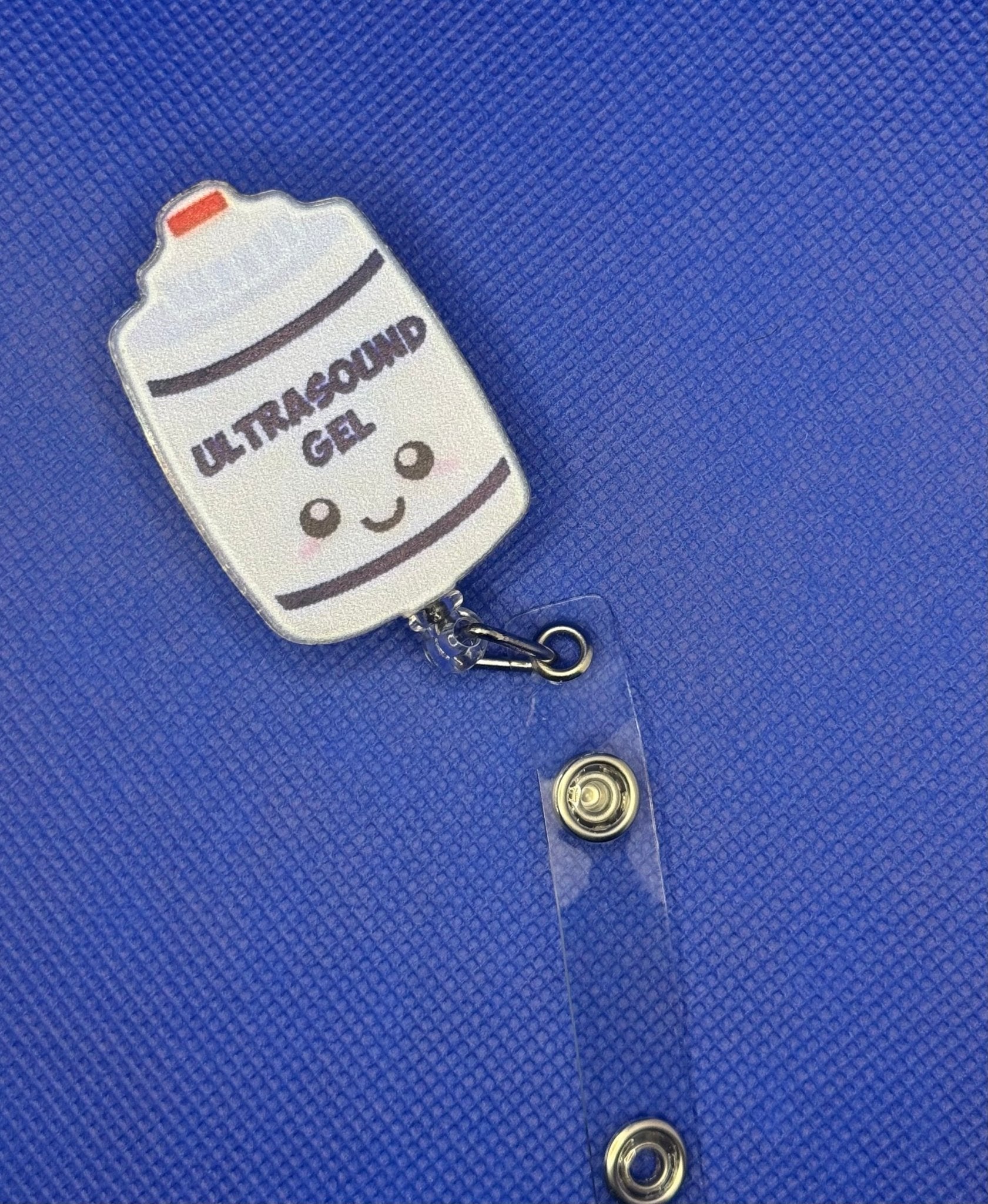 Retractable ID Badge Holder - Country Nurse
