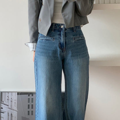 Retro High Waist Slimming Jeans Women - Country Nurse