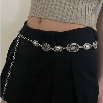Retro Waist Chain Accessories Metal Women - Country Nurse