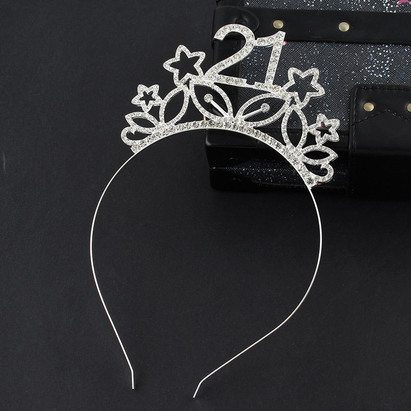 rhinestone headband for women
